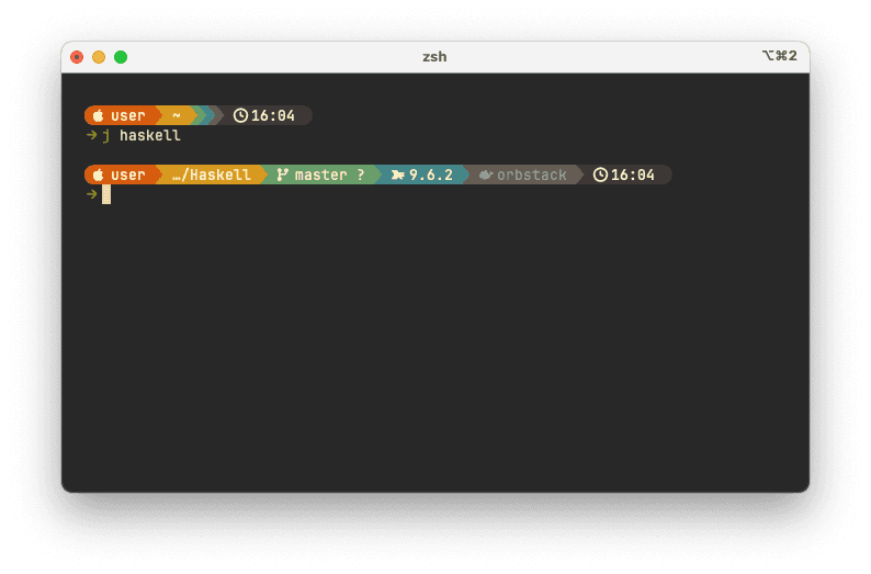 Gruvbox Rainbow preset