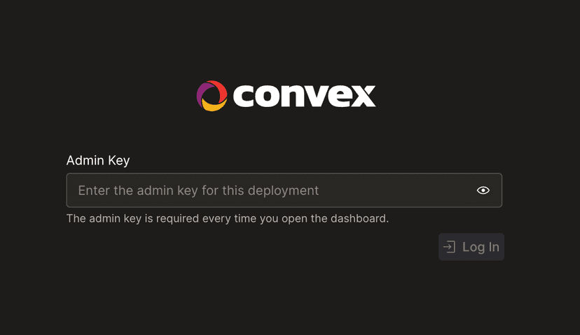 Convex Dashboard