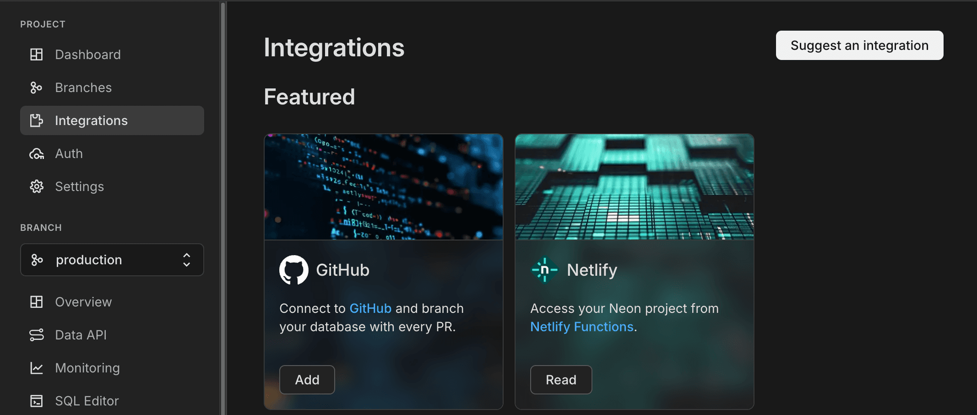 Outerbase integration card