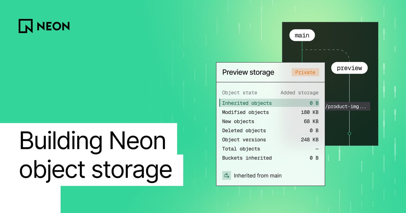 Building Neon Object Storage