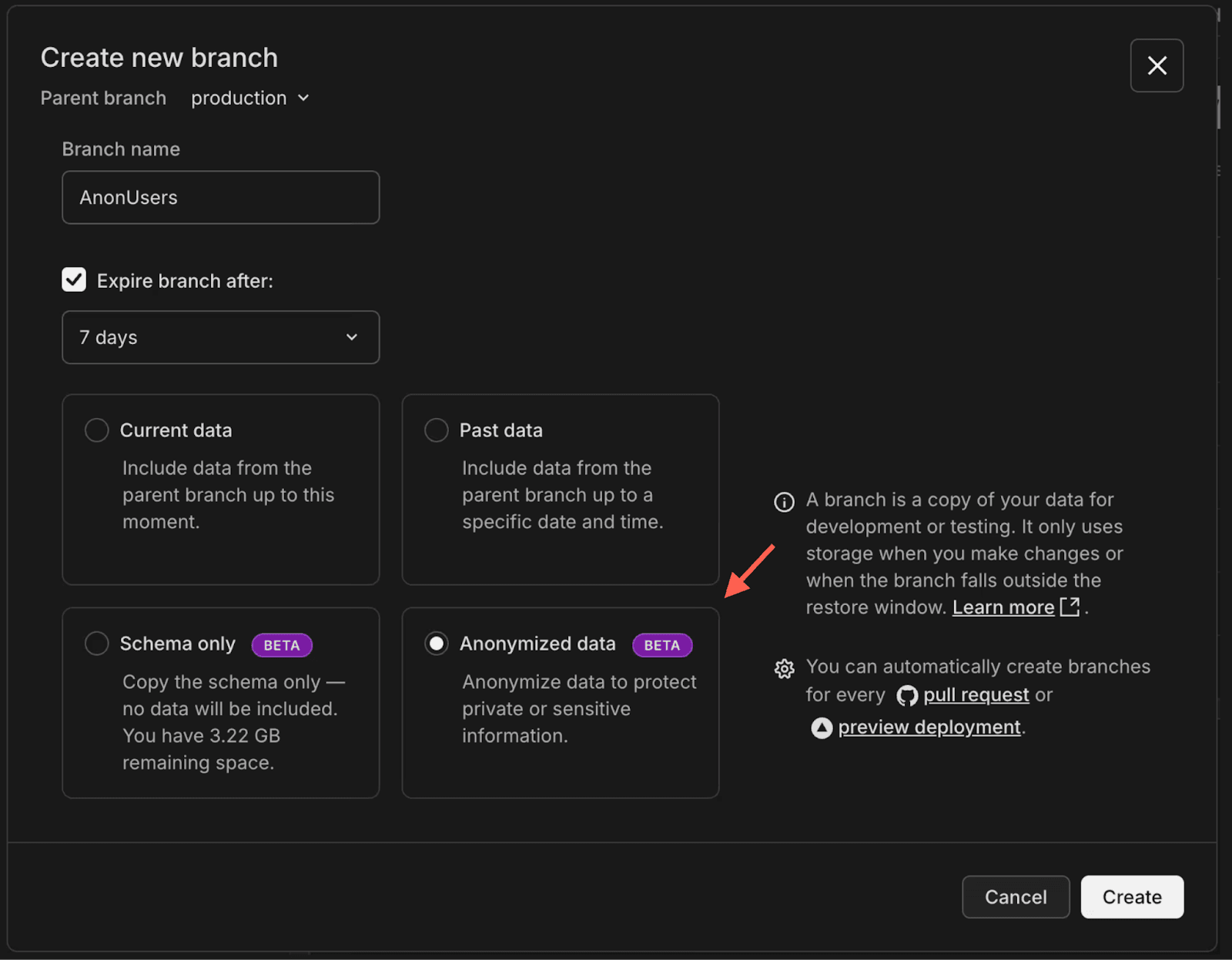 Branching With or Without PII: The Future of Environments 3 Post image