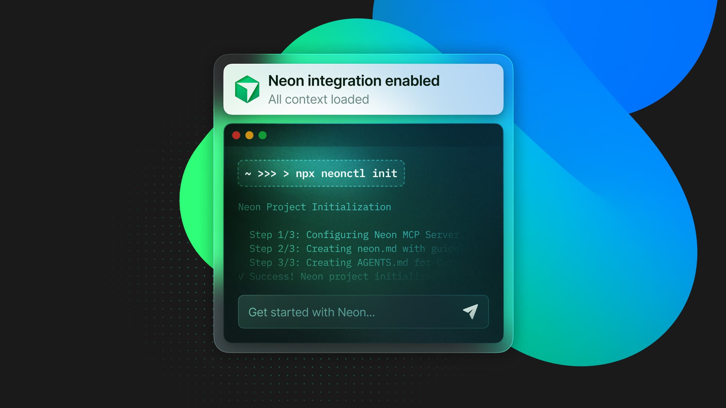 One Command to Bridge Cursor and Neon