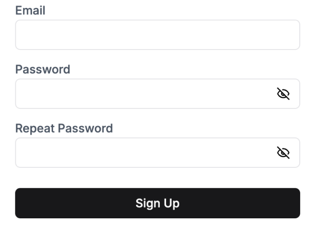 CredentialSignUp