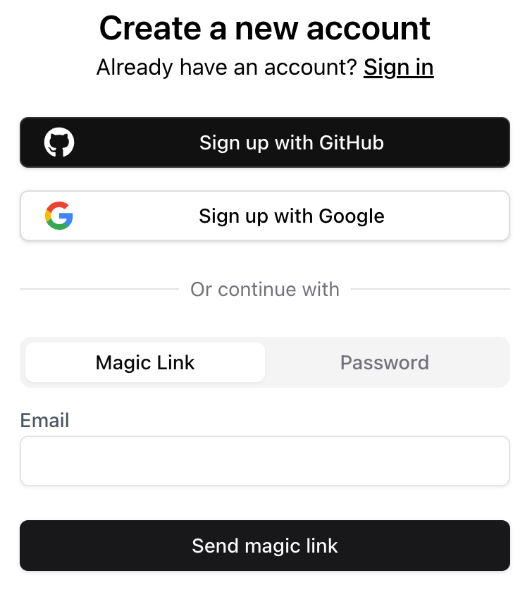 SignUp
